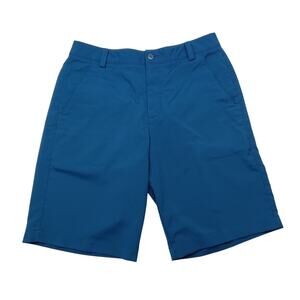 Puma Men's Teal Flat Front Golf Shorts Size 32